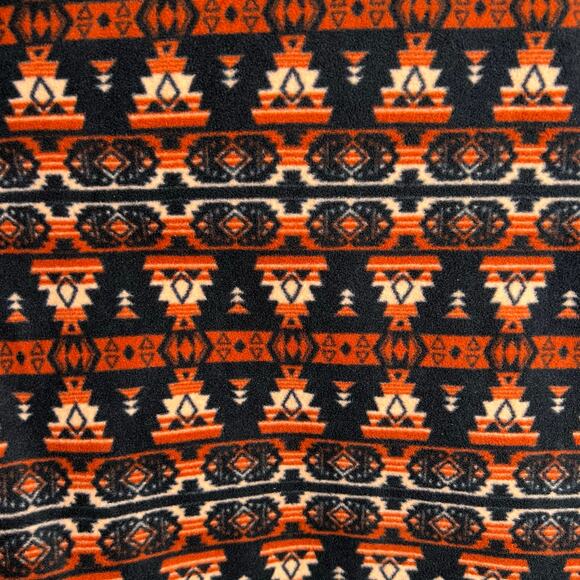 Outback Trading Co. Birdie Pullover Southwest Fleece Pattern Jacket W's Large - Picture 7 of 9